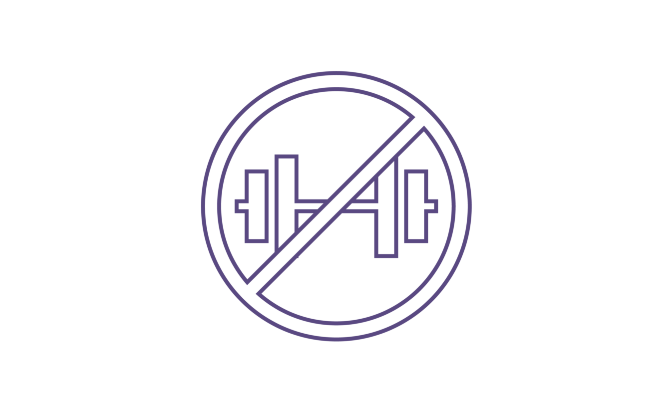 Evitar el ejercicio físico intenso