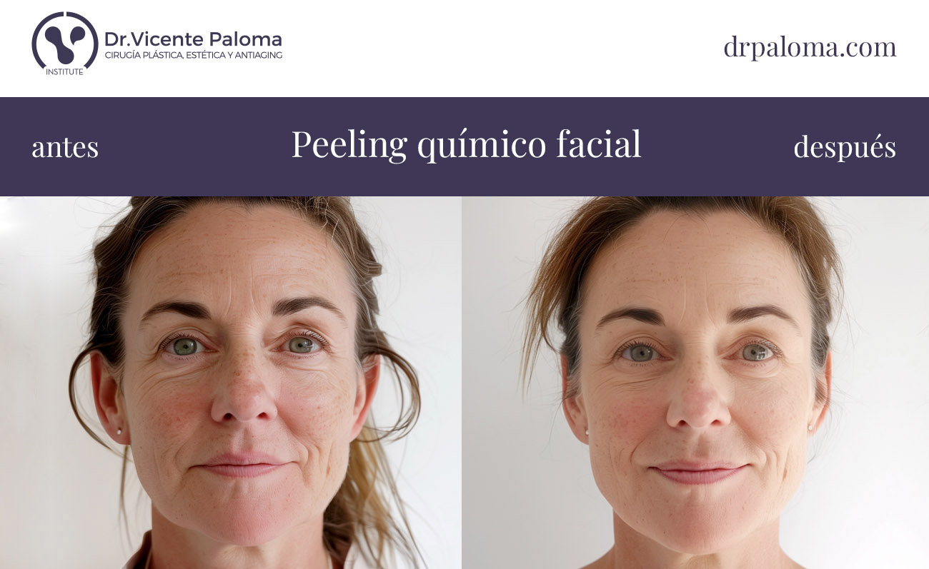 peeling quimico fotos antes y despues